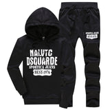 Hooded Men Sportswear Sets Spring Winter 2020 Casual Tracksuit Men Two Piece Suit Hoodies Sweatshirt + Sweatpants Male Sweatsuit