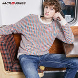 JackJones Men's Autumn&Winter Loose Fit Woven Round Neckline Knit Sweater Style| 219424517