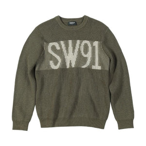 SIMWOOD 2020 spring new jacquard letter sweater men o-neck kintwear high quality plus size brand clothing pullovers SI980761
