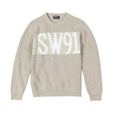 SIMWOOD 2020 spring new jacquard letter sweater men o-neck kintwear high quality plus size brand clothing pullovers SI980761