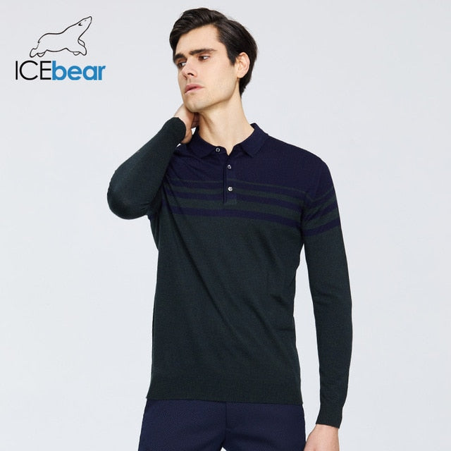 ICEbear spring 2020 new men's sweater casual round neck sweater brand clothing 1908