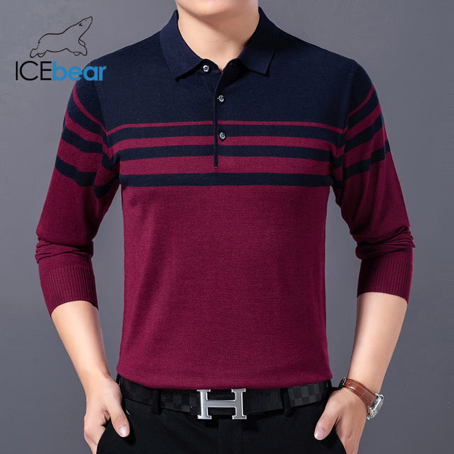 ICEbear spring 2020 new men's sweater casual round neck sweater brand clothing 1908