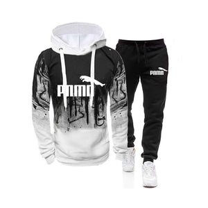 Chándal informal para Hombre, conjunto de 2 piezas, sudaderas con capucha, Ropa de primavera para Hombre, Jersey, sudaderas con capucha, pantalones, traje, Ropa para Hombre de talla grande