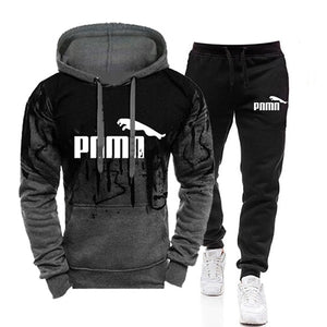 Chándal informal para Hombre, conjunto de 2 piezas, sudaderas con capucha, Ropa de primavera para Hombre, Jersey, sudaderas con capucha, pantalones, traje, Ropa para Hombre de talla grande